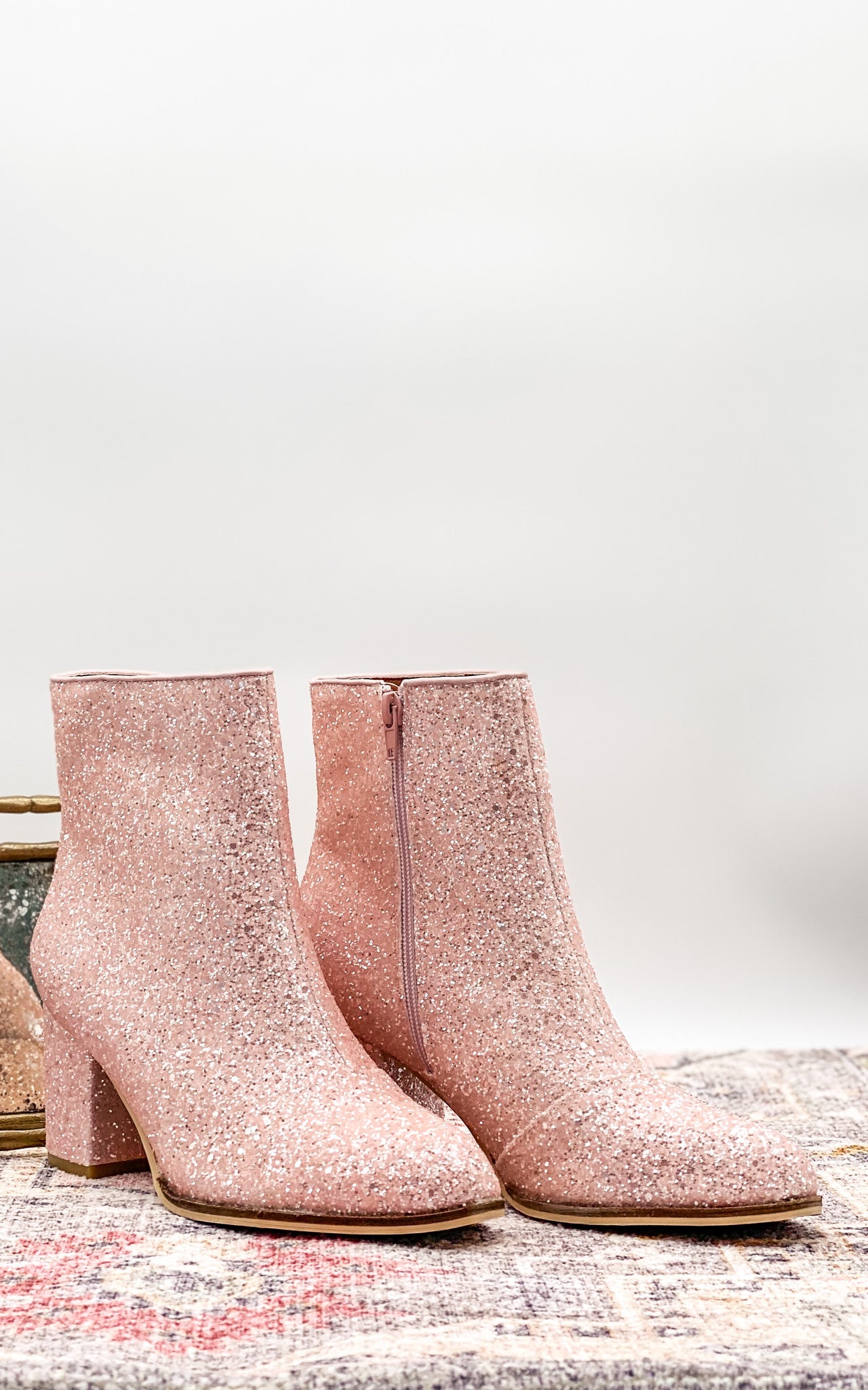 Corkys Razzle Dazzle Pink Booties