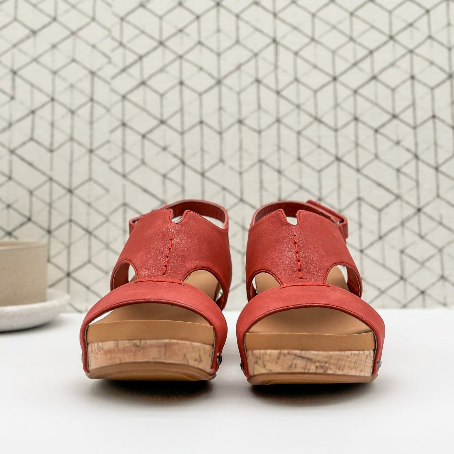 Corkys Refreshing Wedge in Red
