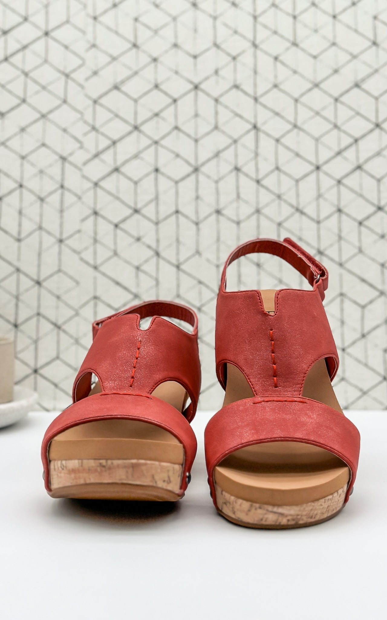 Corkys Refreshing Wedge in Red