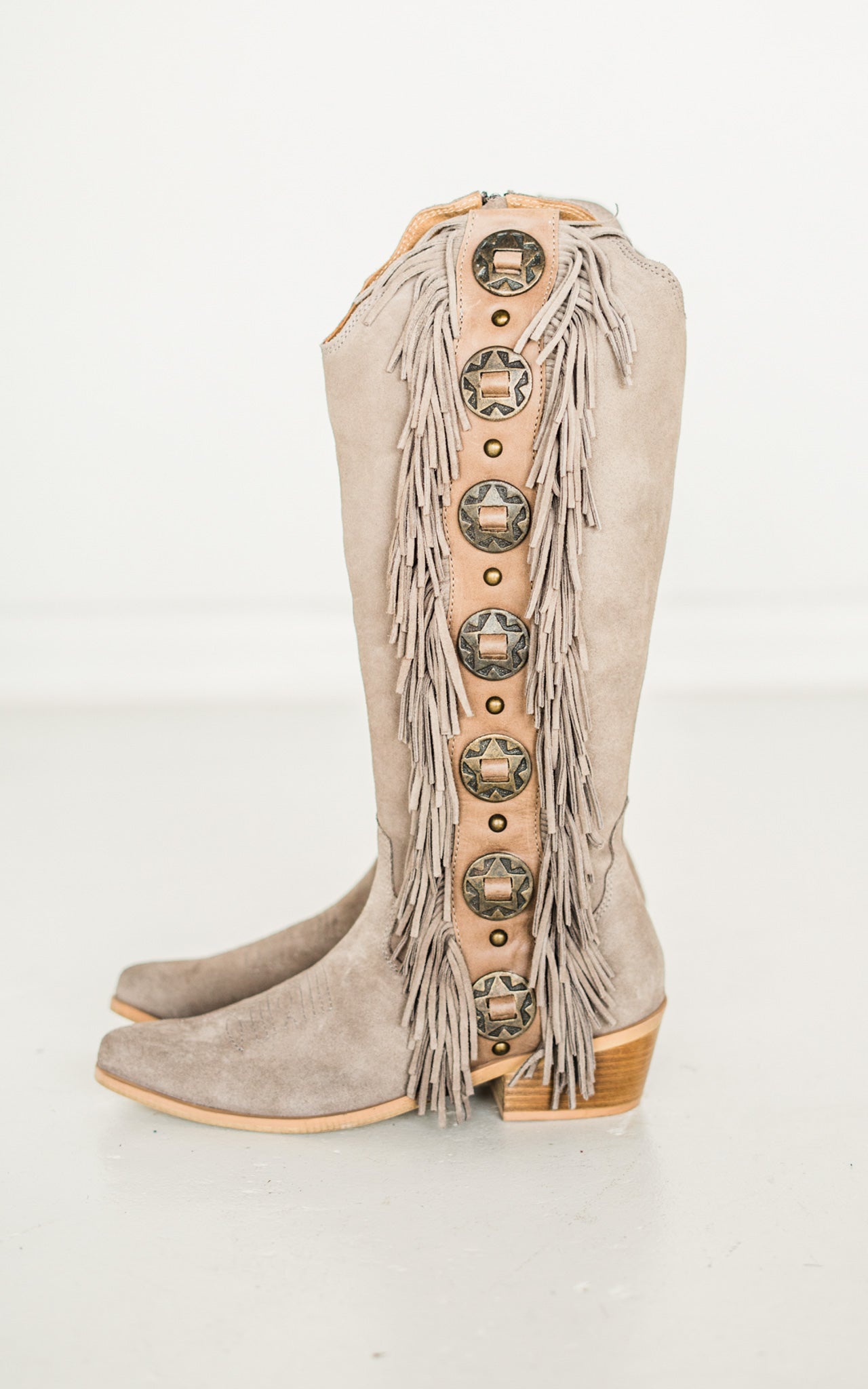 Naughty Monkey Rodeo Doll Boot in Taupe