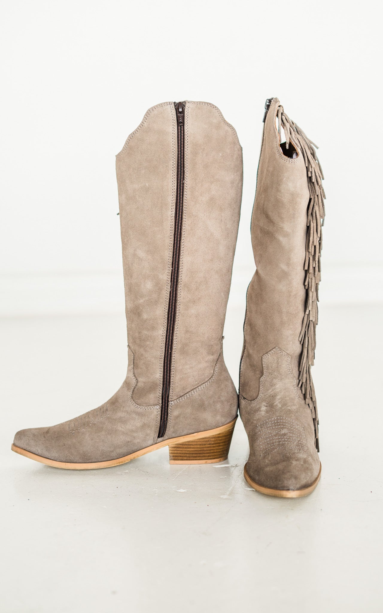 Naughty Monkey Rodeo Doll Boot in Taupe
