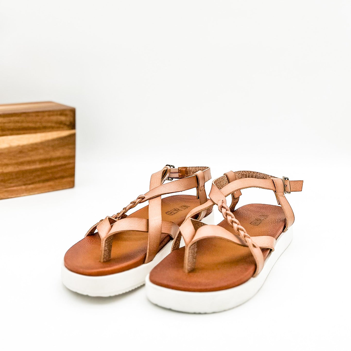 Not Rated Sela Sandal in Nude