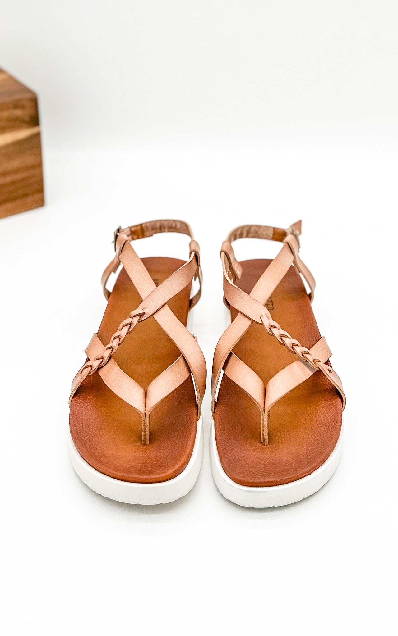 Not Rated Sela Sandal in Nude