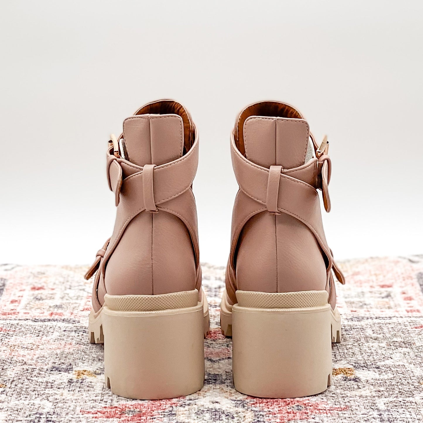 Beast Sony Booties in Blush