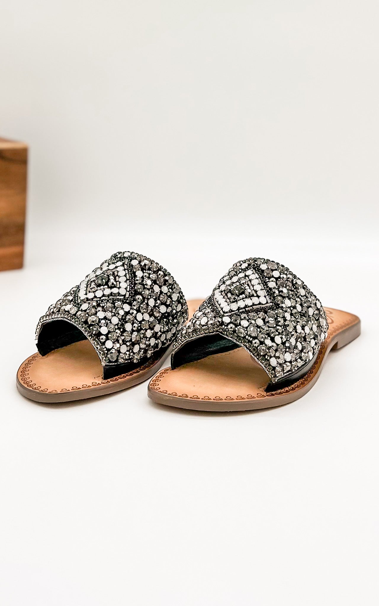Naughty Monkey Susanna Sandal in Black