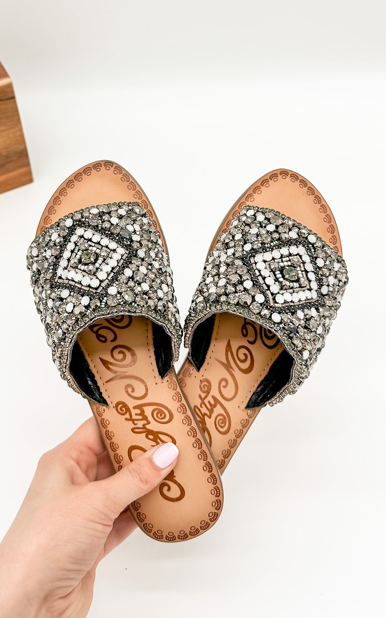 Naughty Monkey Susanna Sandal in Black