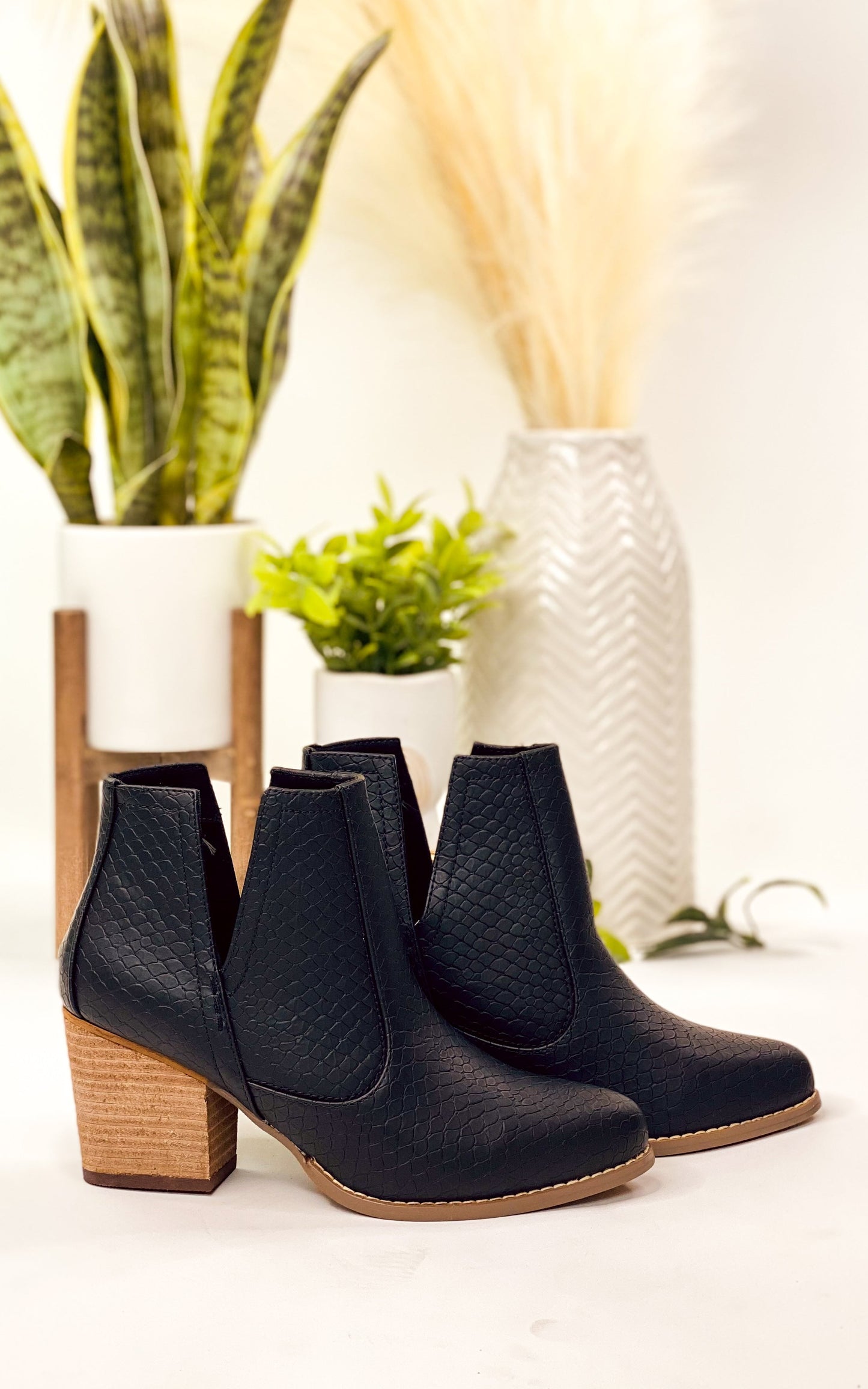 Not Rated Tarim Booties in Black