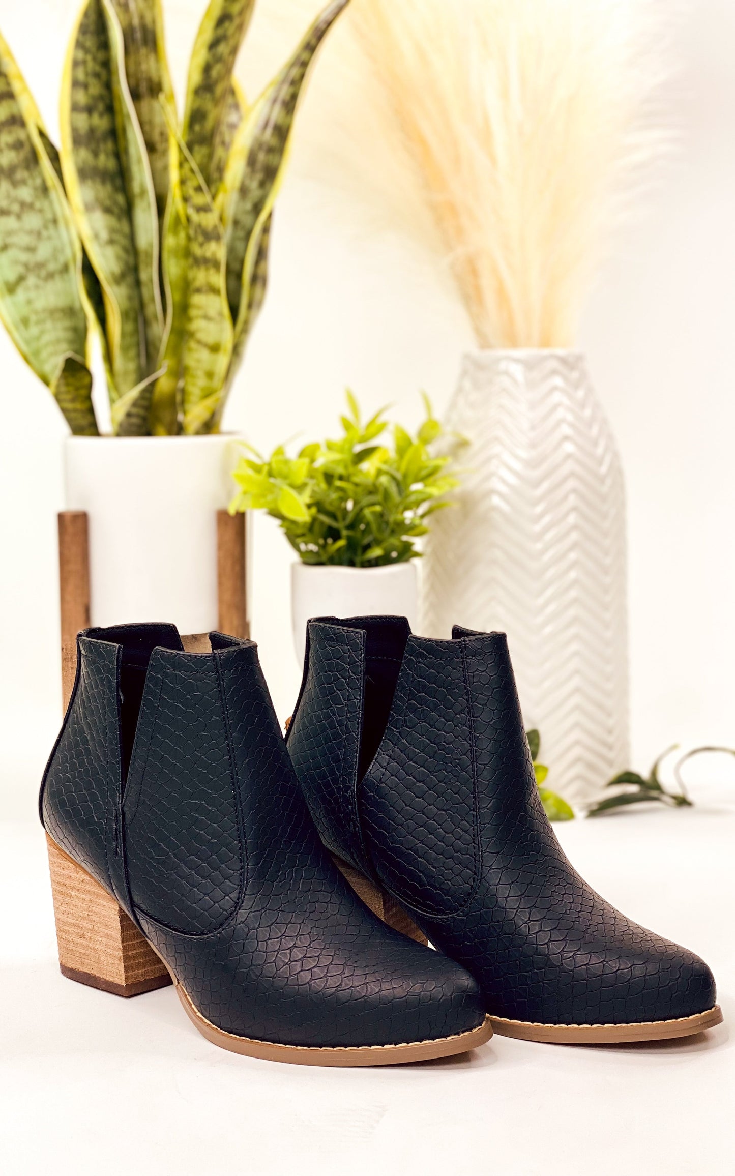 Not Rated Tarim Booties in Black