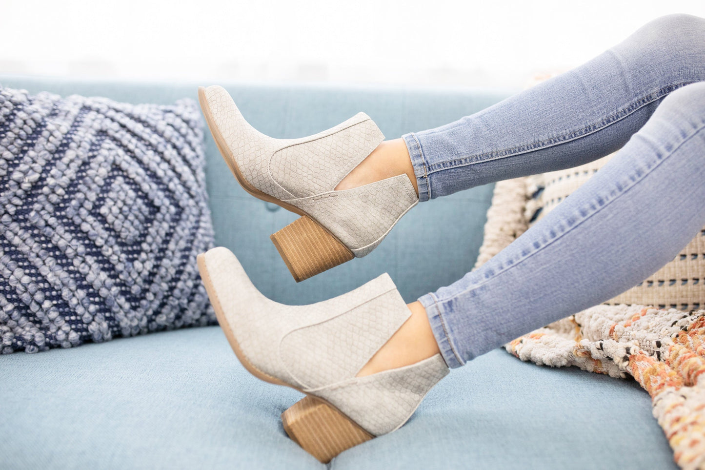 Not Rated Tarim Booties in Grey