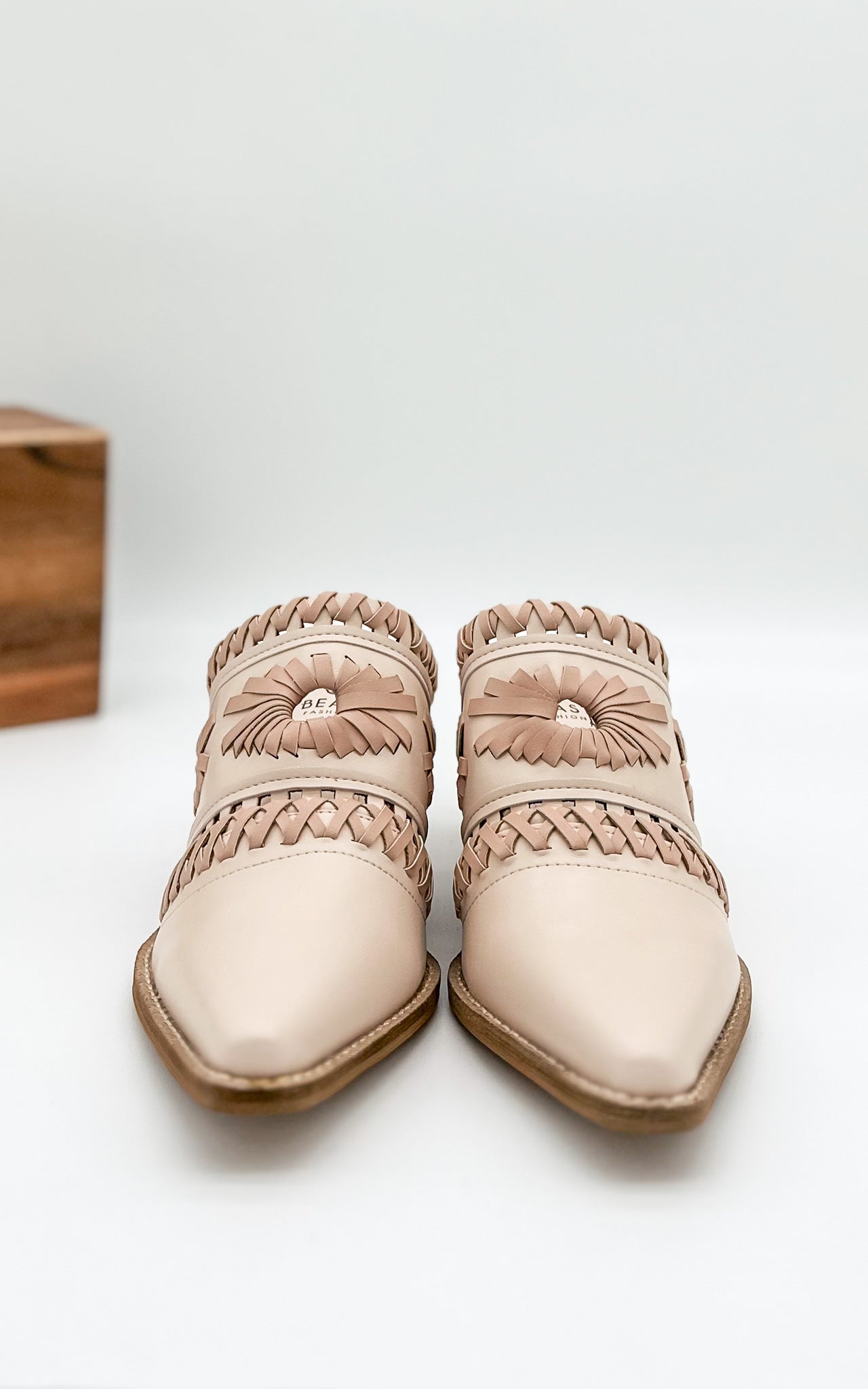 Beast Tessa Mule in Nude