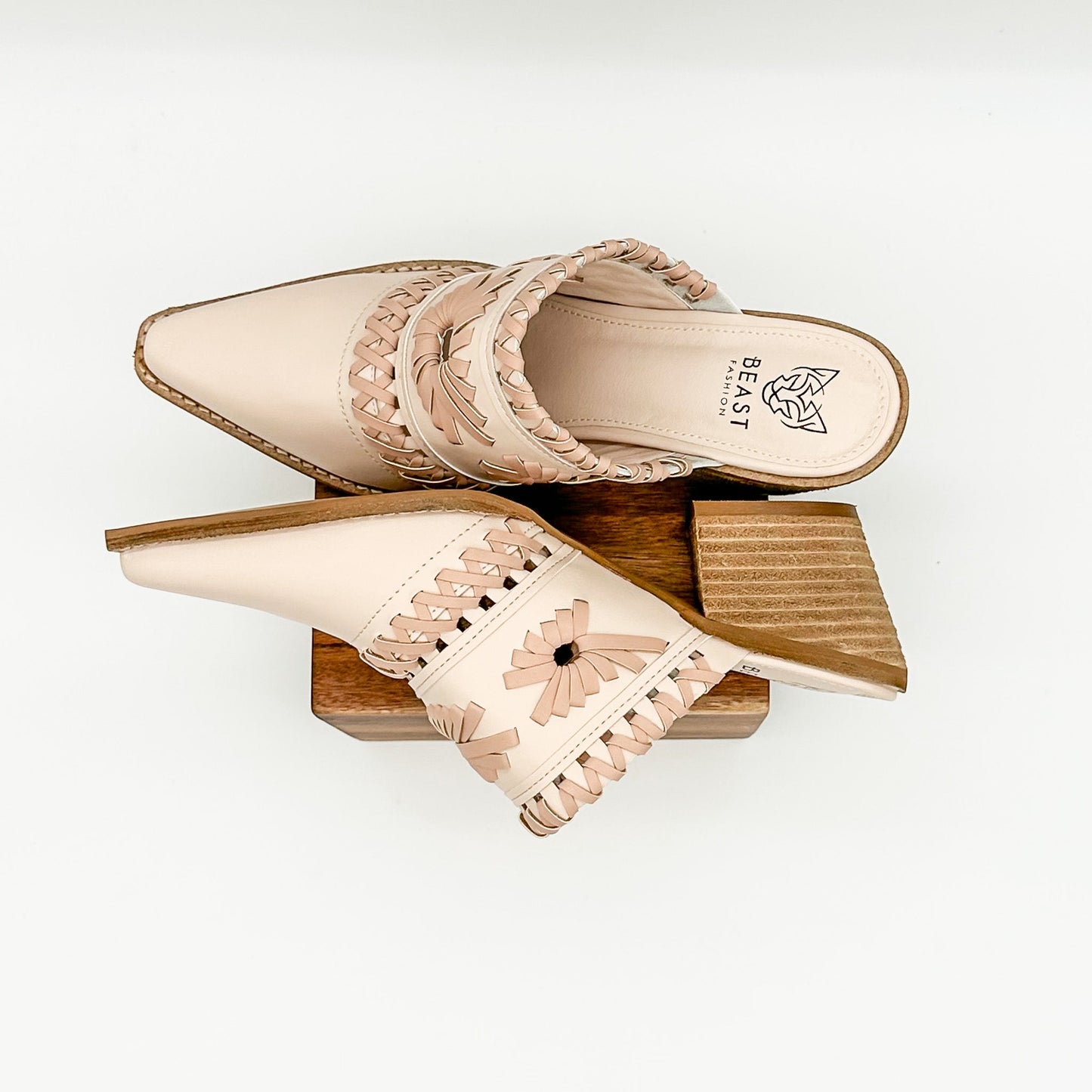 Beast Tessa Mule in Nude