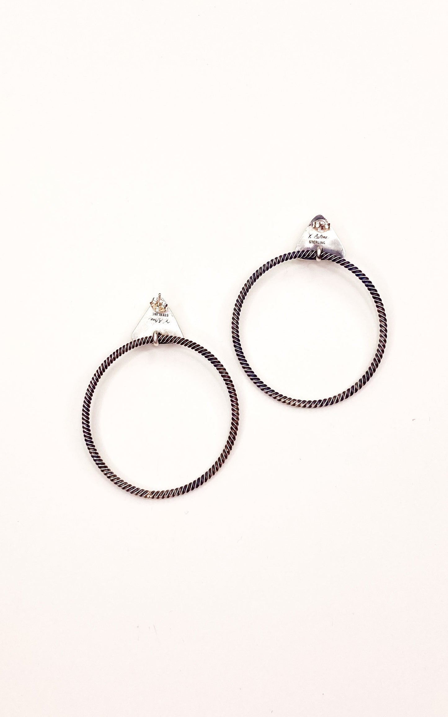 Verley Betone Kingman Turquoise Hoops
