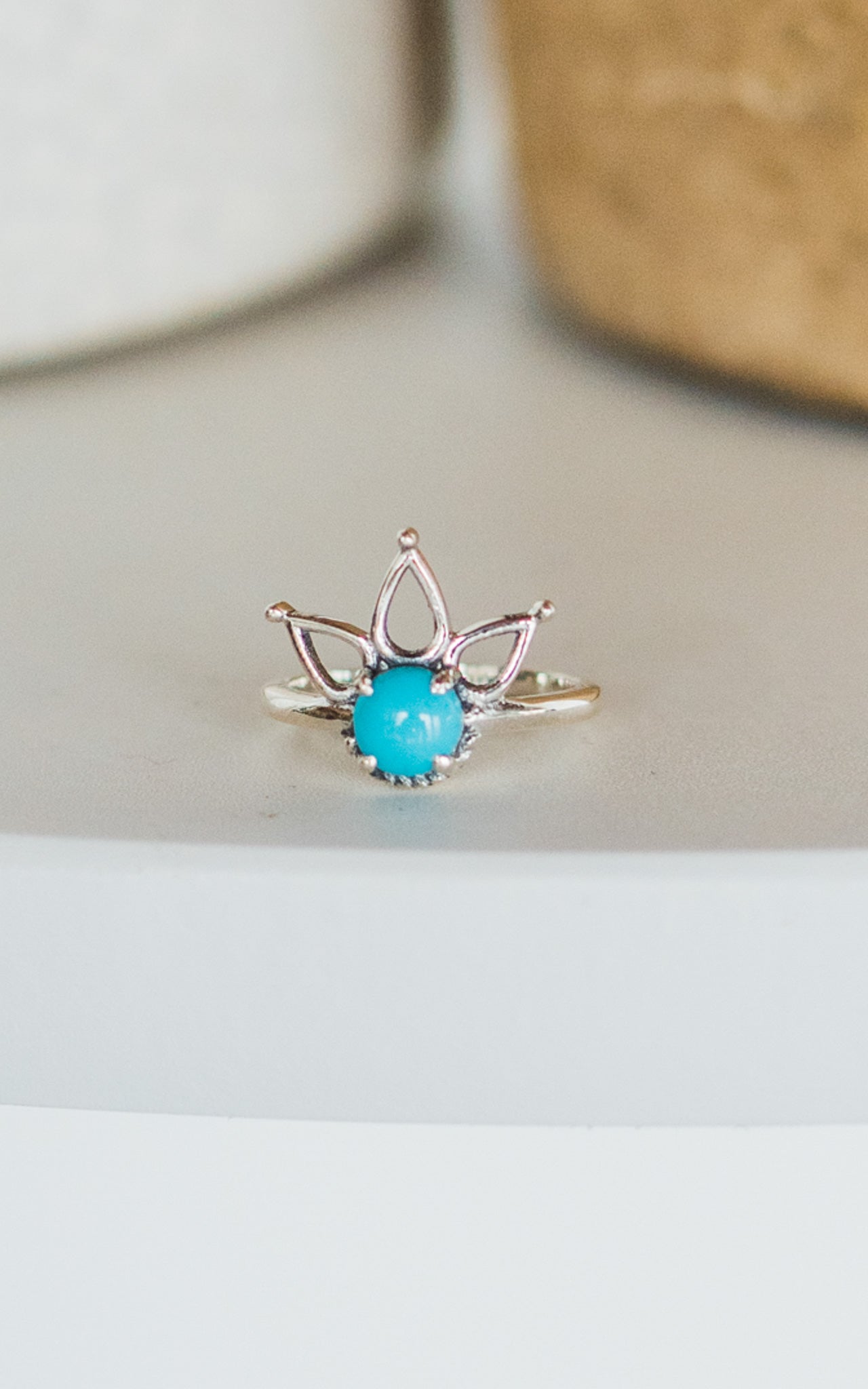 Sanchi & Filia Design Kingman Turquoise Ring