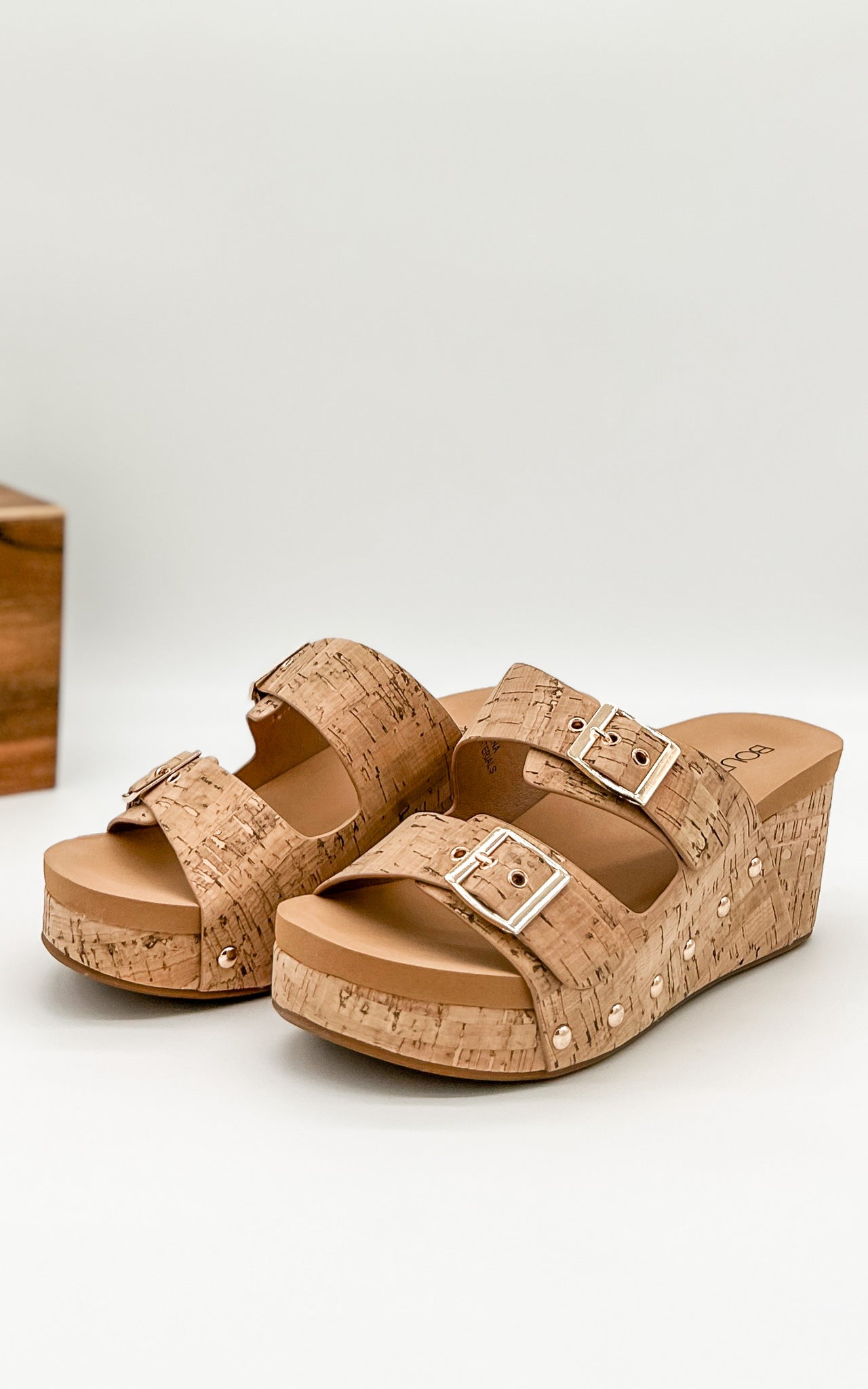 Corkys Twinkie Wedge in Square Cork