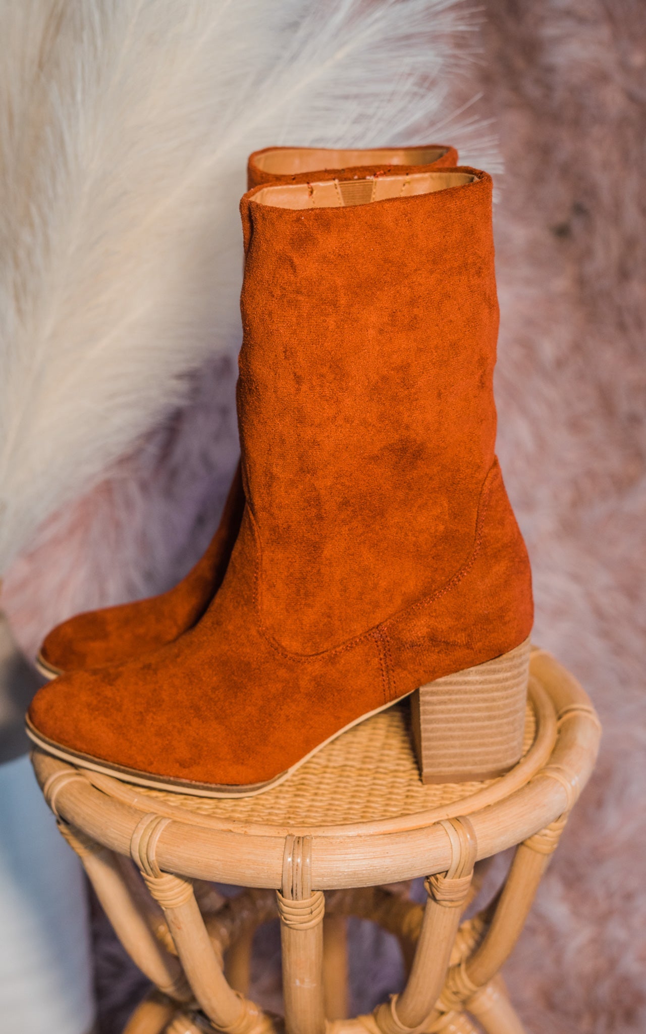 Corkys Wicked Bootie in Rust