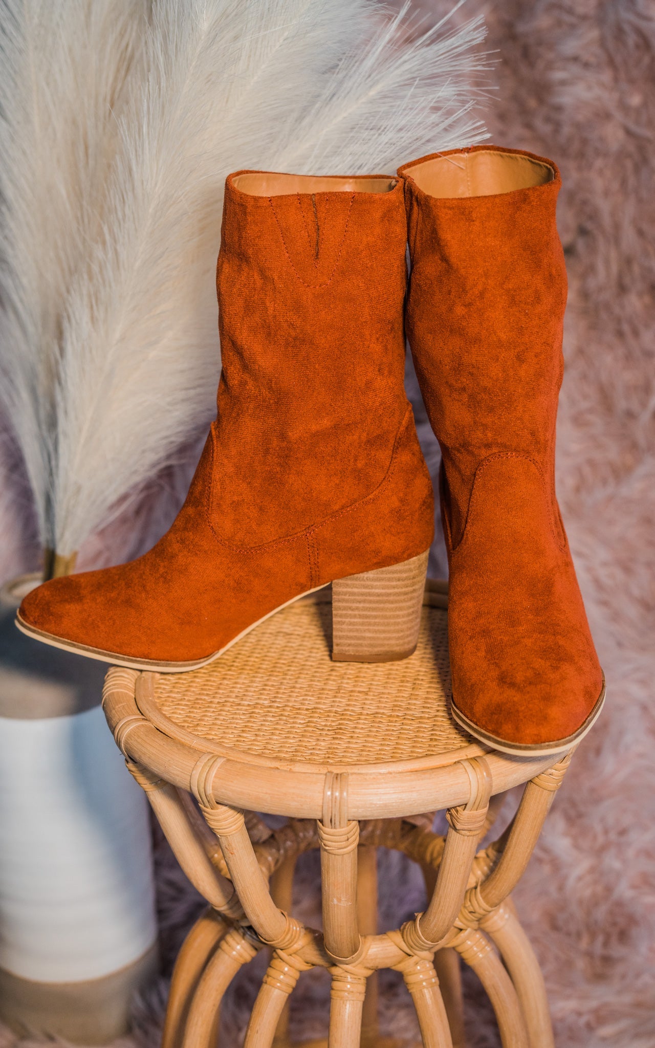 Corkys Wicked Bootie in Rust