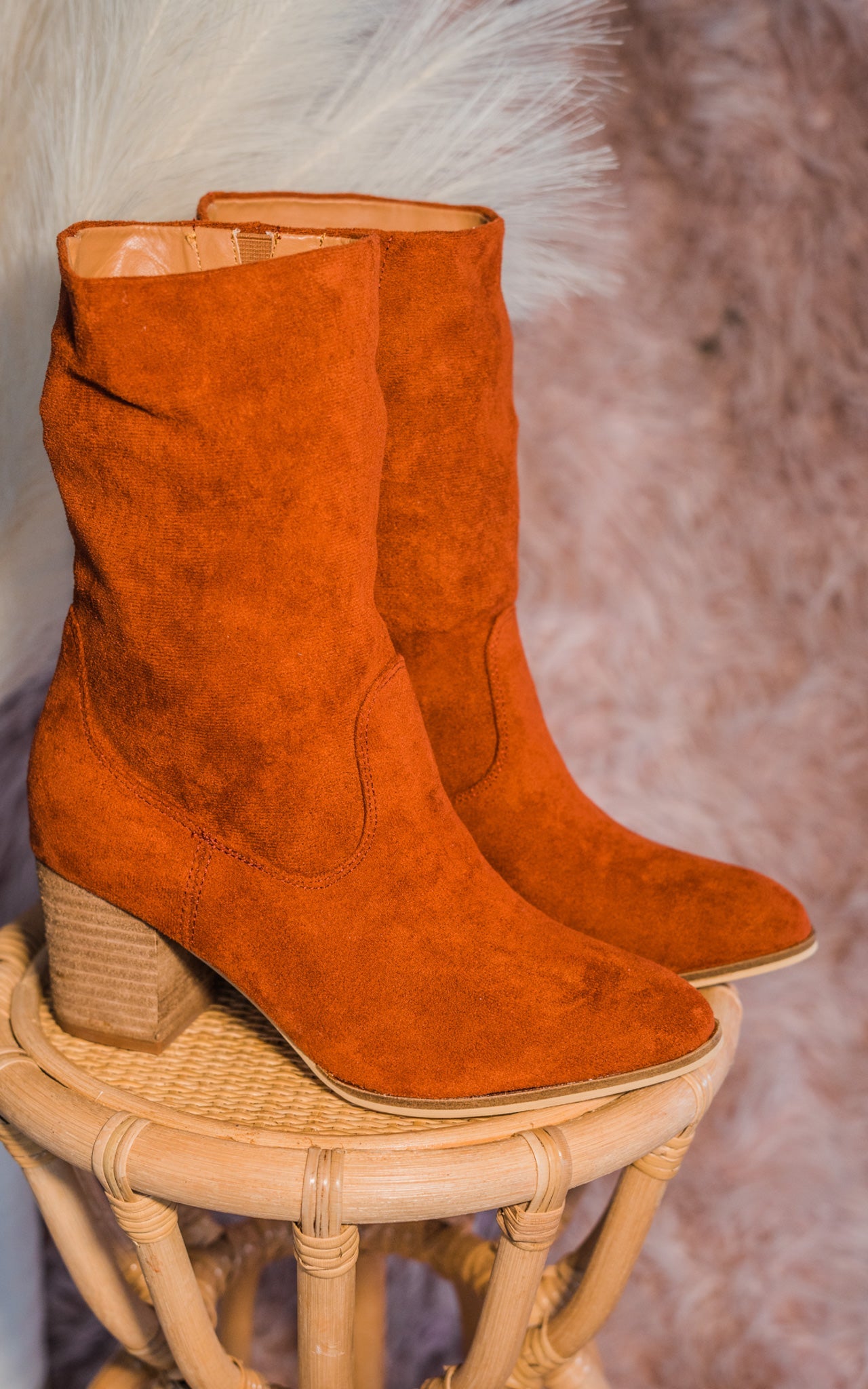 Corkys Wicked Bootie in Rust
