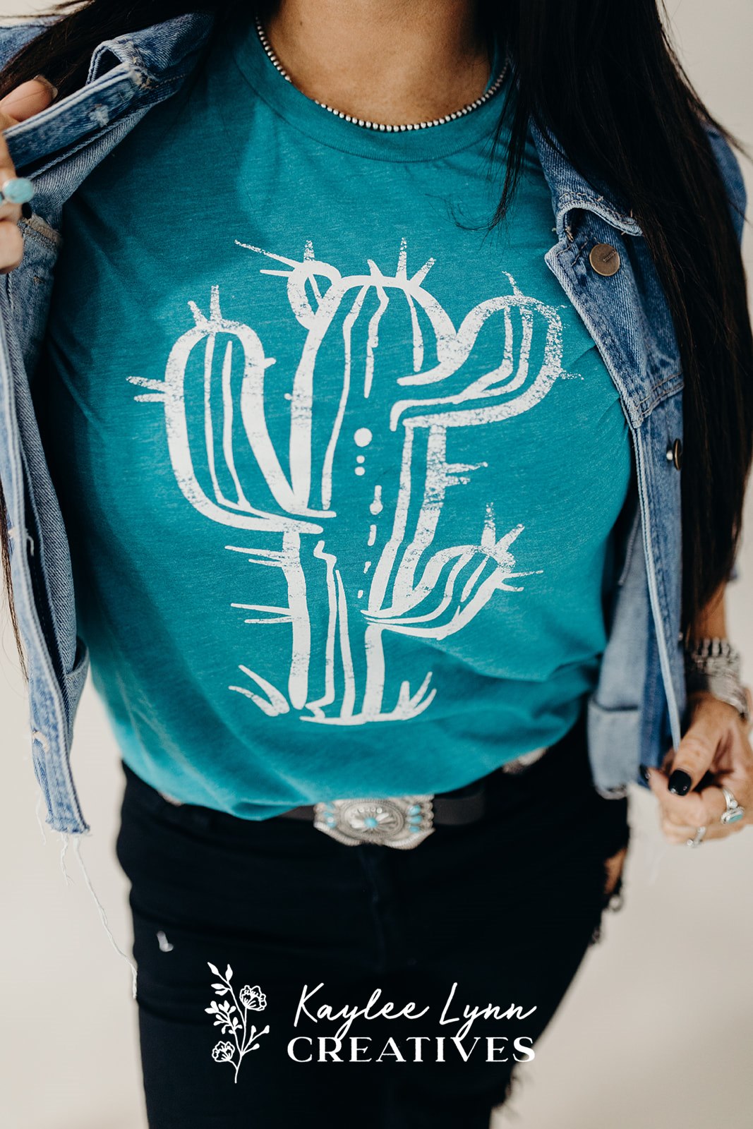 Teal Cactus