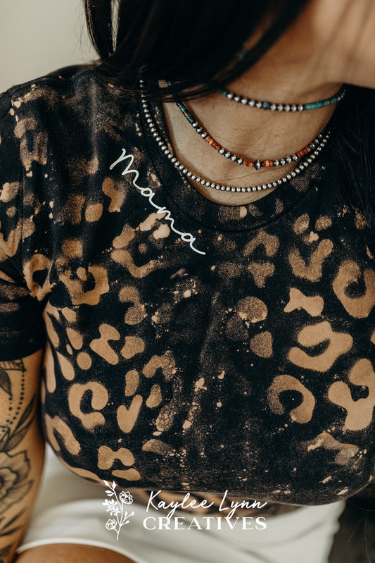 Bleached Leopard Mama