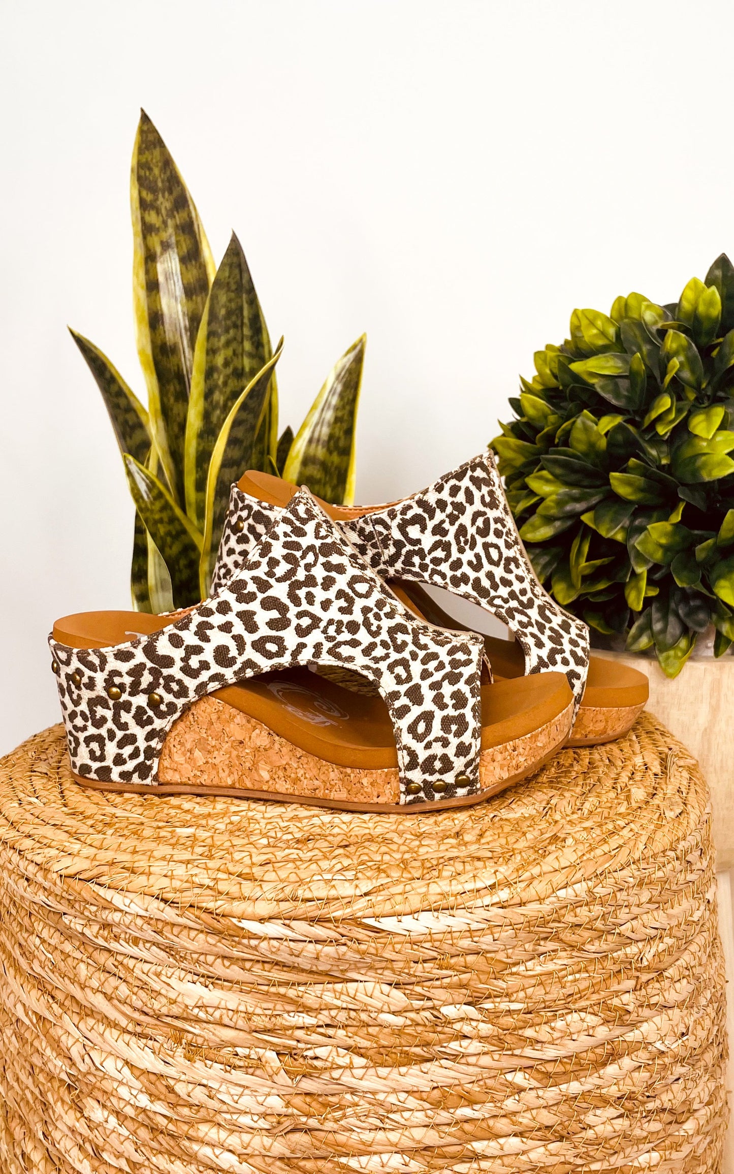 Very G Besito Wedge in Leopard