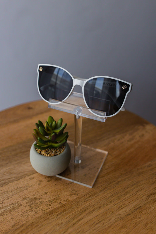 American Bonfire Rockstar Sunglasses in White