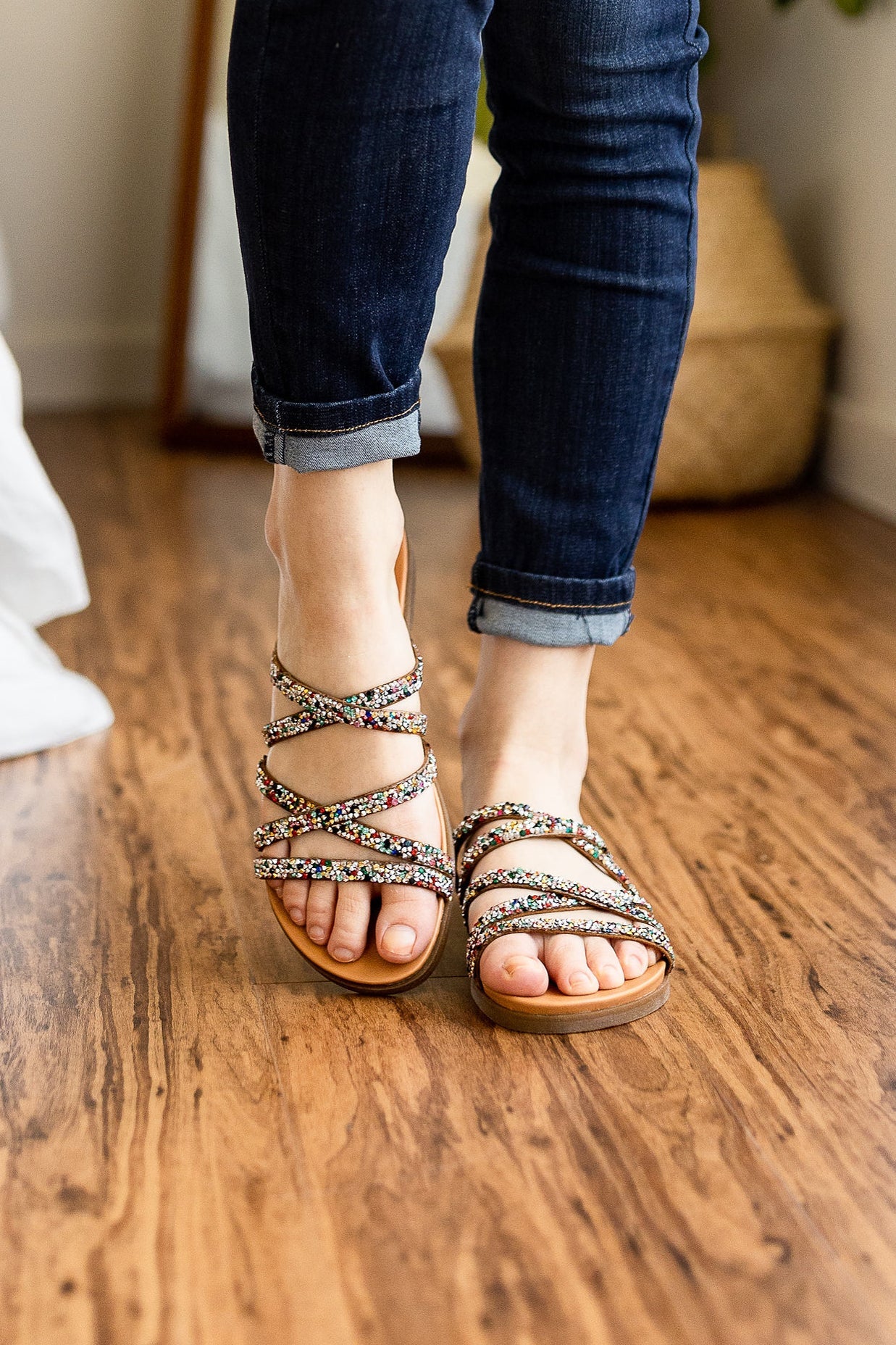 Not Rated Eliana Sandals in Multi