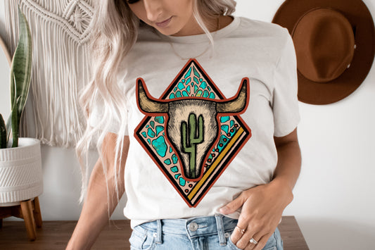 Cactus Steer Head