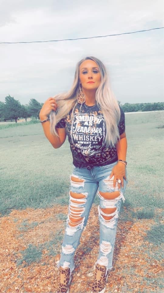 Bleached Leopard Tennessee Whiskey