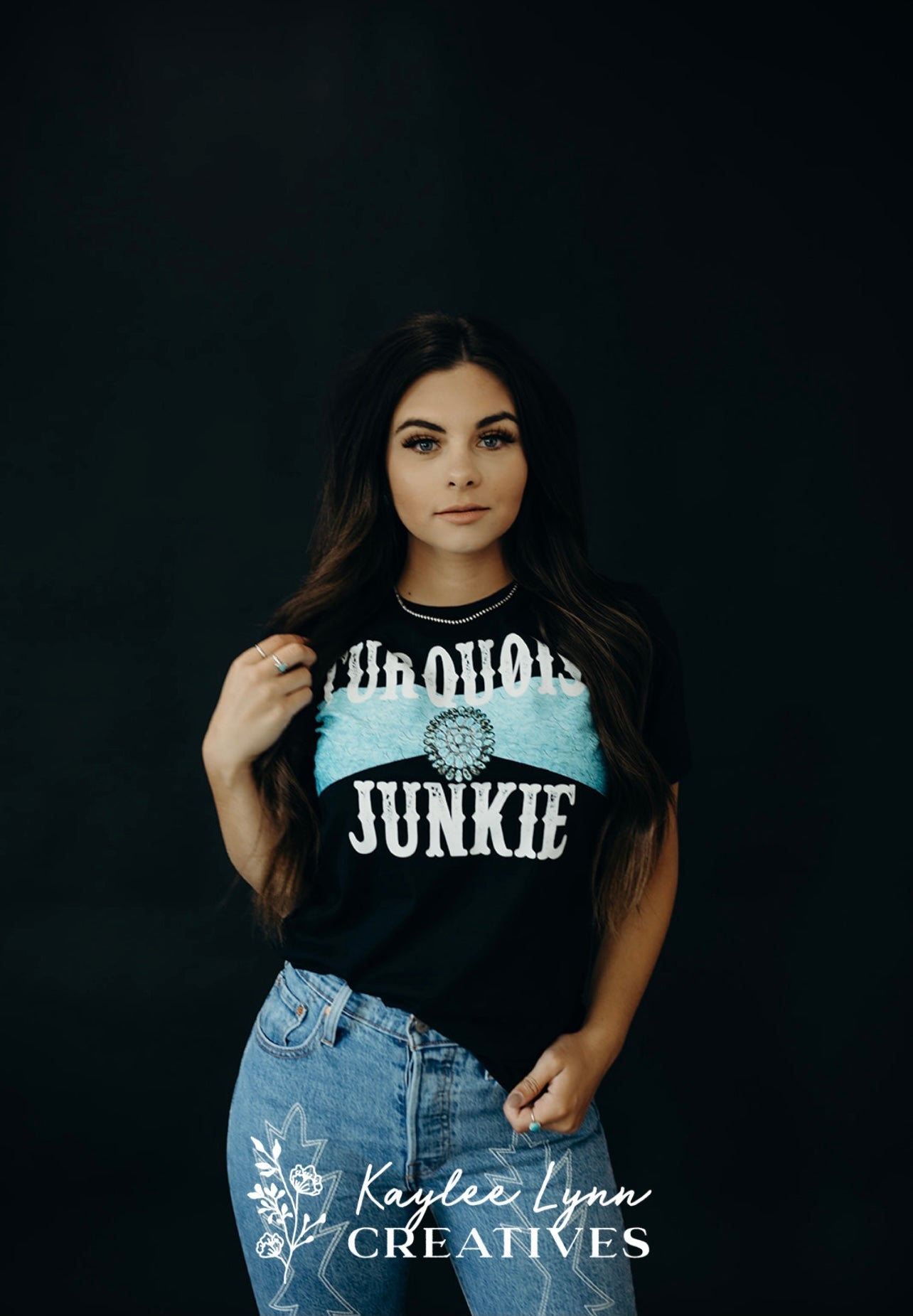 Turquoise Junkie (Black)