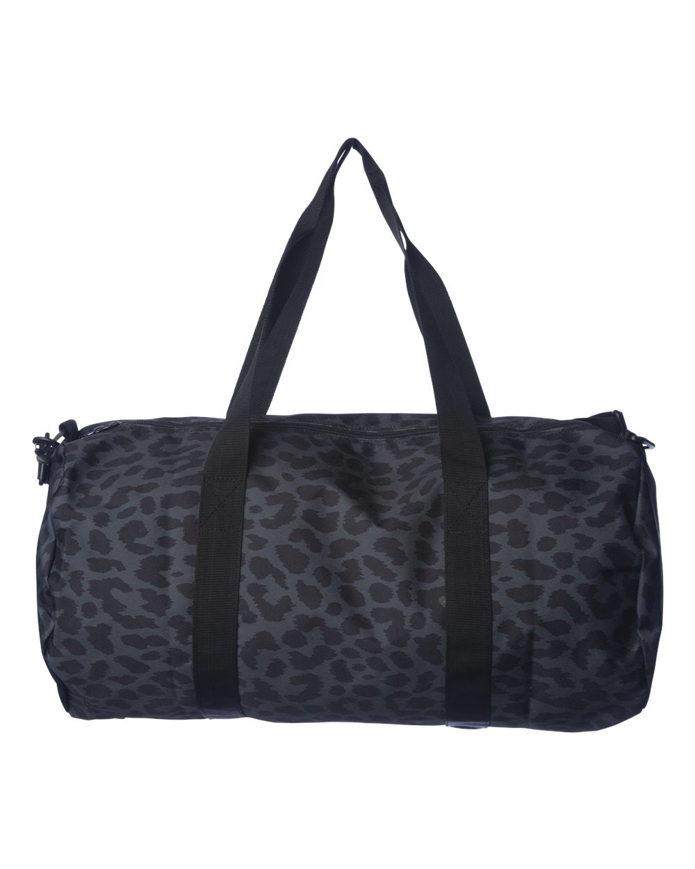 Black Leopard Duffel Bag