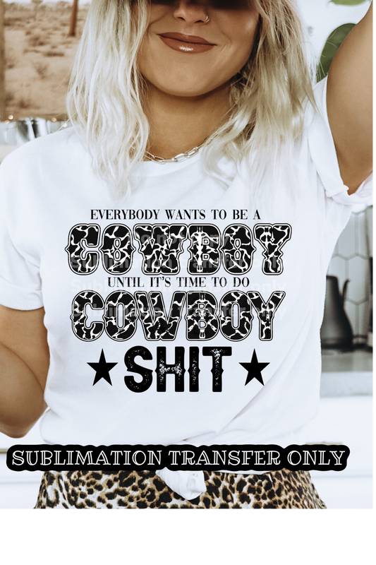 SUB TRANSFER- COWBOY SHIT