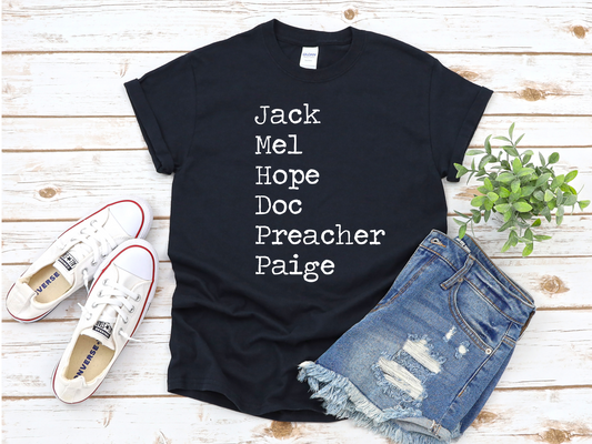 Jack Mel Hope Doc Preacher Paige