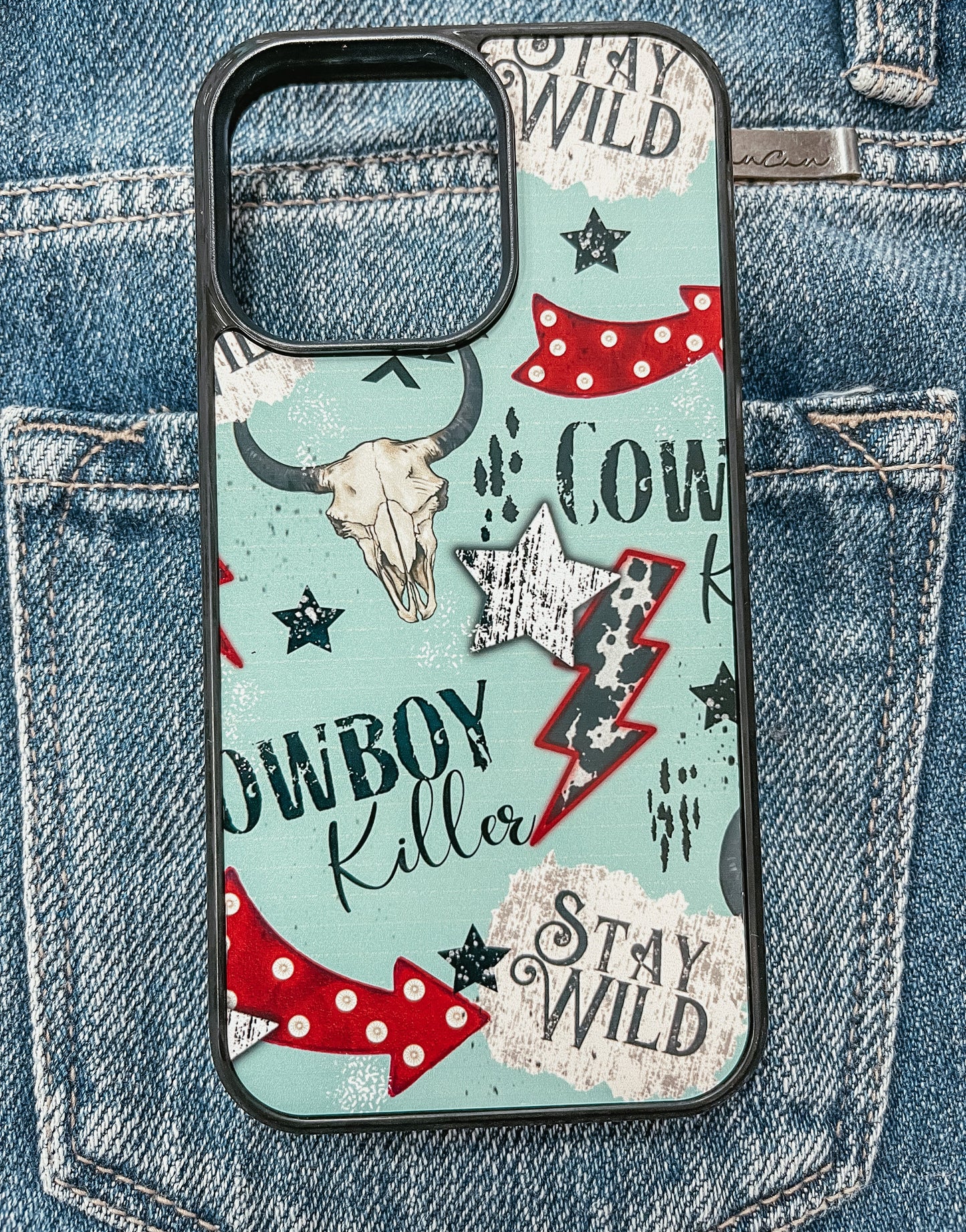 Stay Wild Cowboy Killer All Size Phone Case