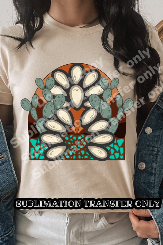 SUB TRANSFER- Squash Blossom Sunset