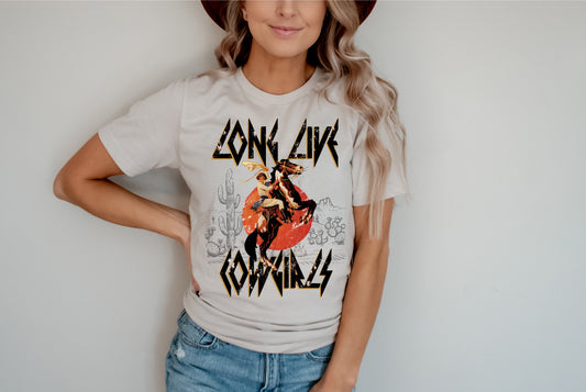 Long LIVE COWGIRLS Desert