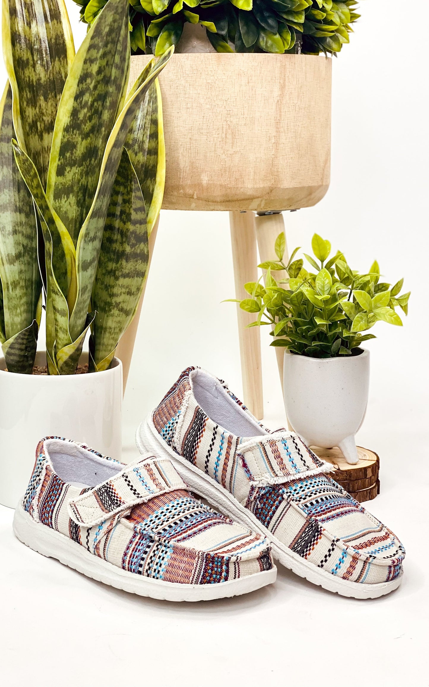 Gypsy Jazz Melody Sneakers in Cream