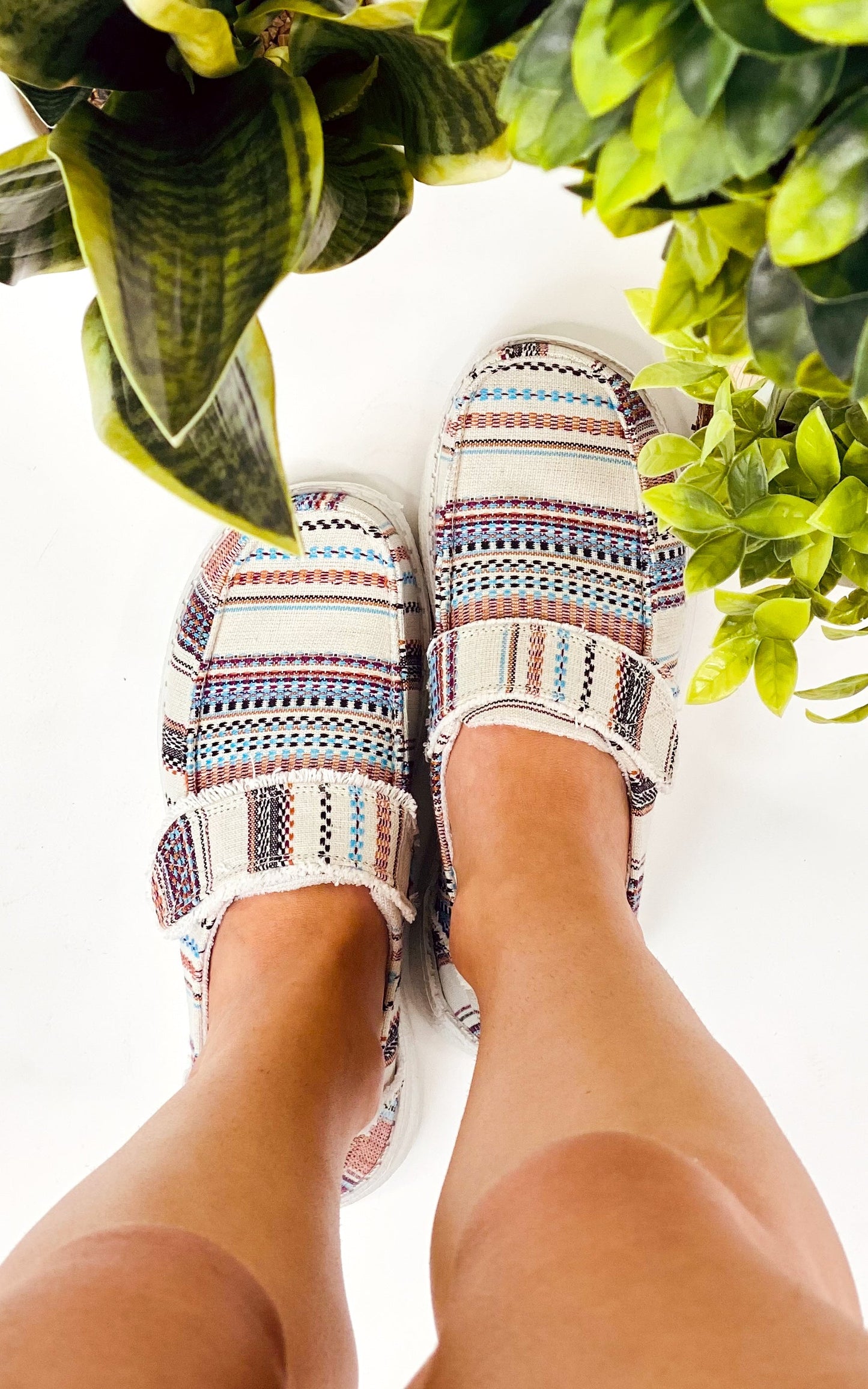 Gypsy Jazz Melody Sneakers in Cream
