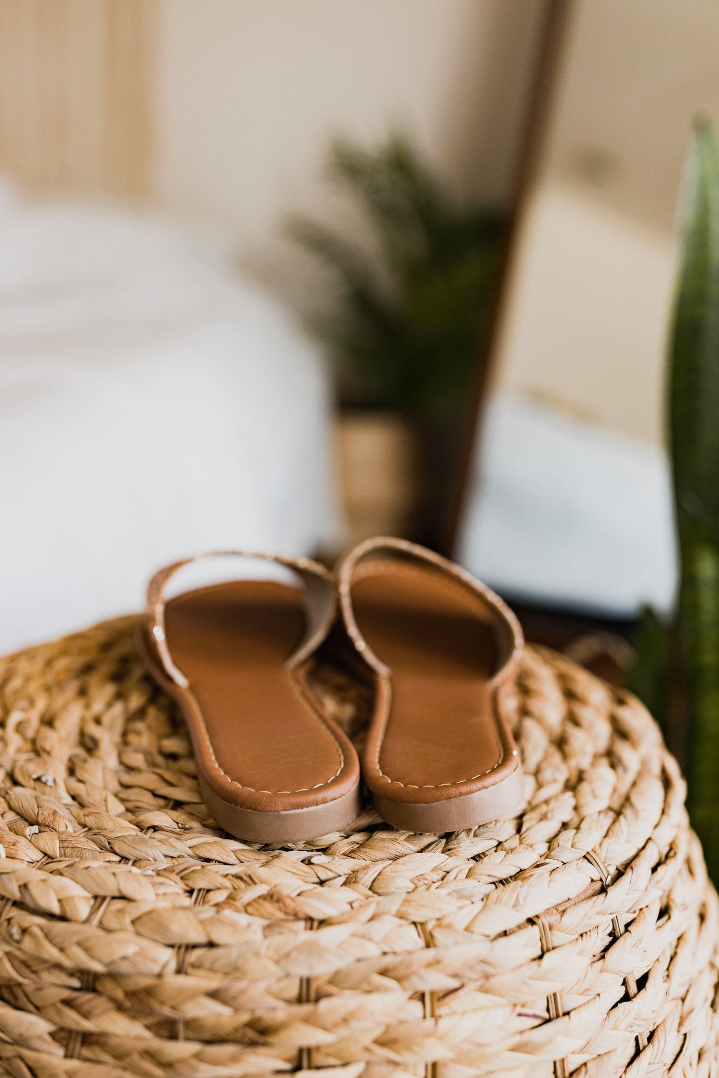Rose Gold Glitter Sandal