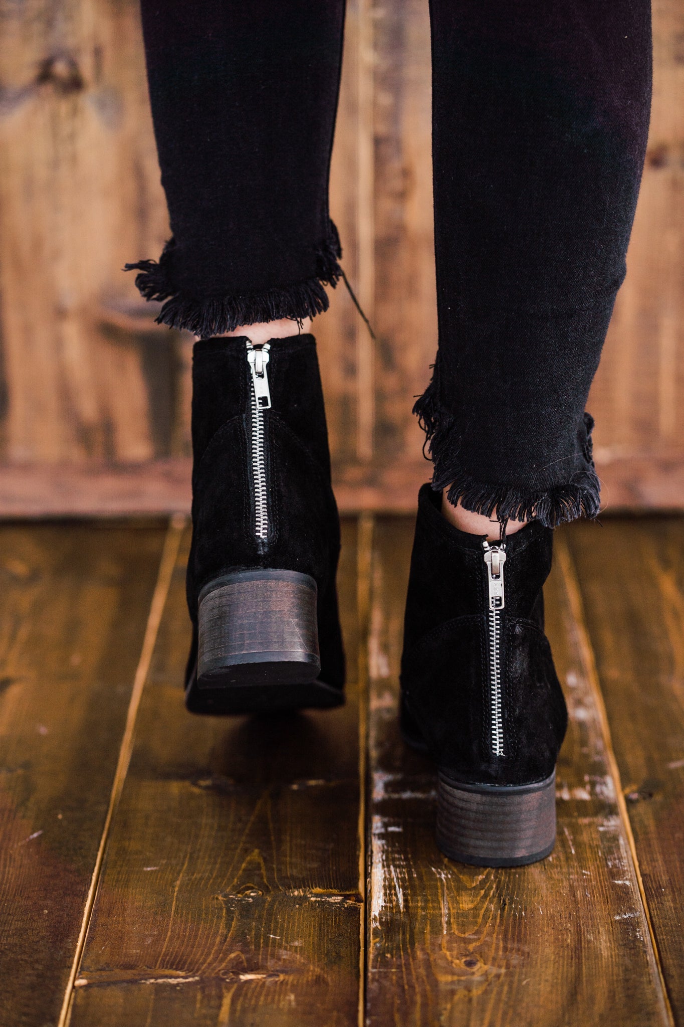 Matisse Slow Down Ankle Boot in Black
