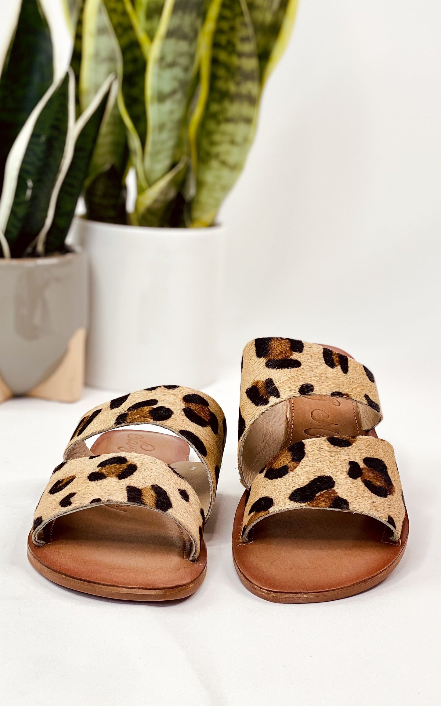 Naughty Monkey Spirited Sandals in Leopard