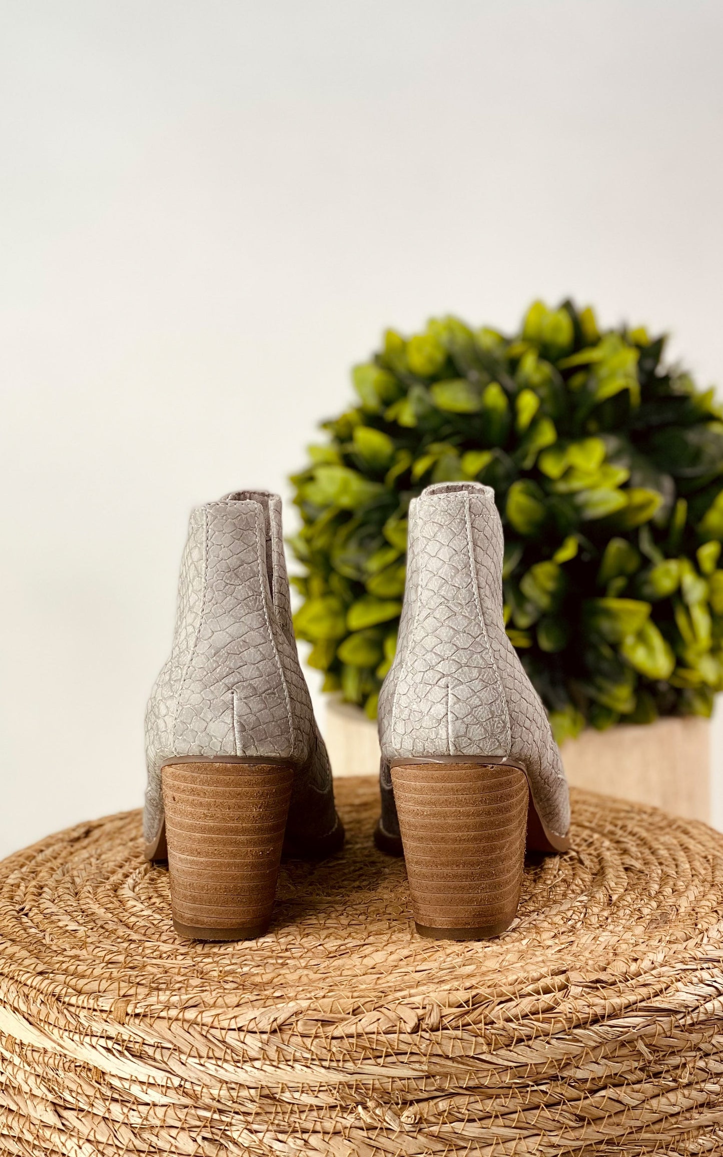 Not Rated Tarim Booties in Grey