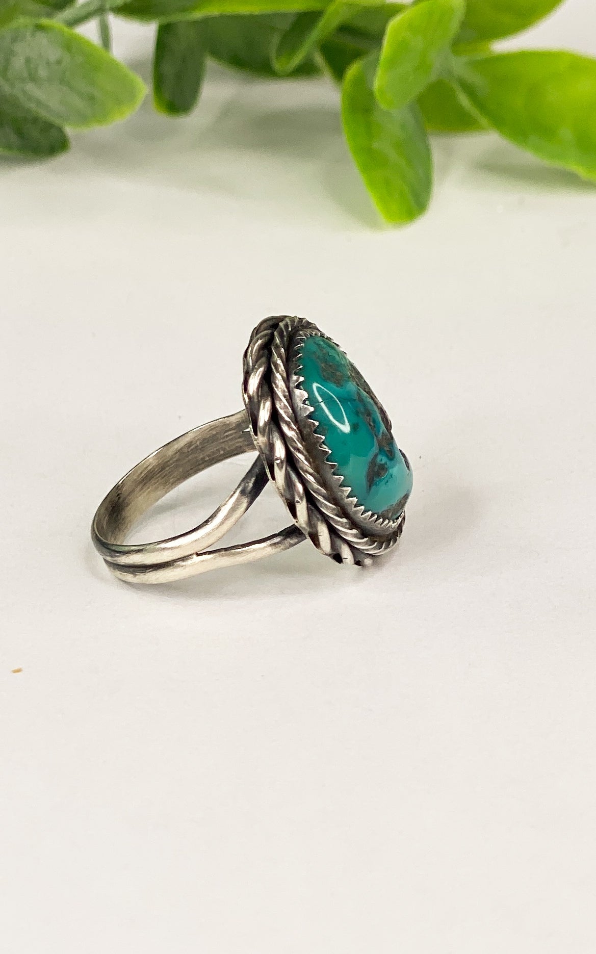 Eli Skeets Turquoise Ring