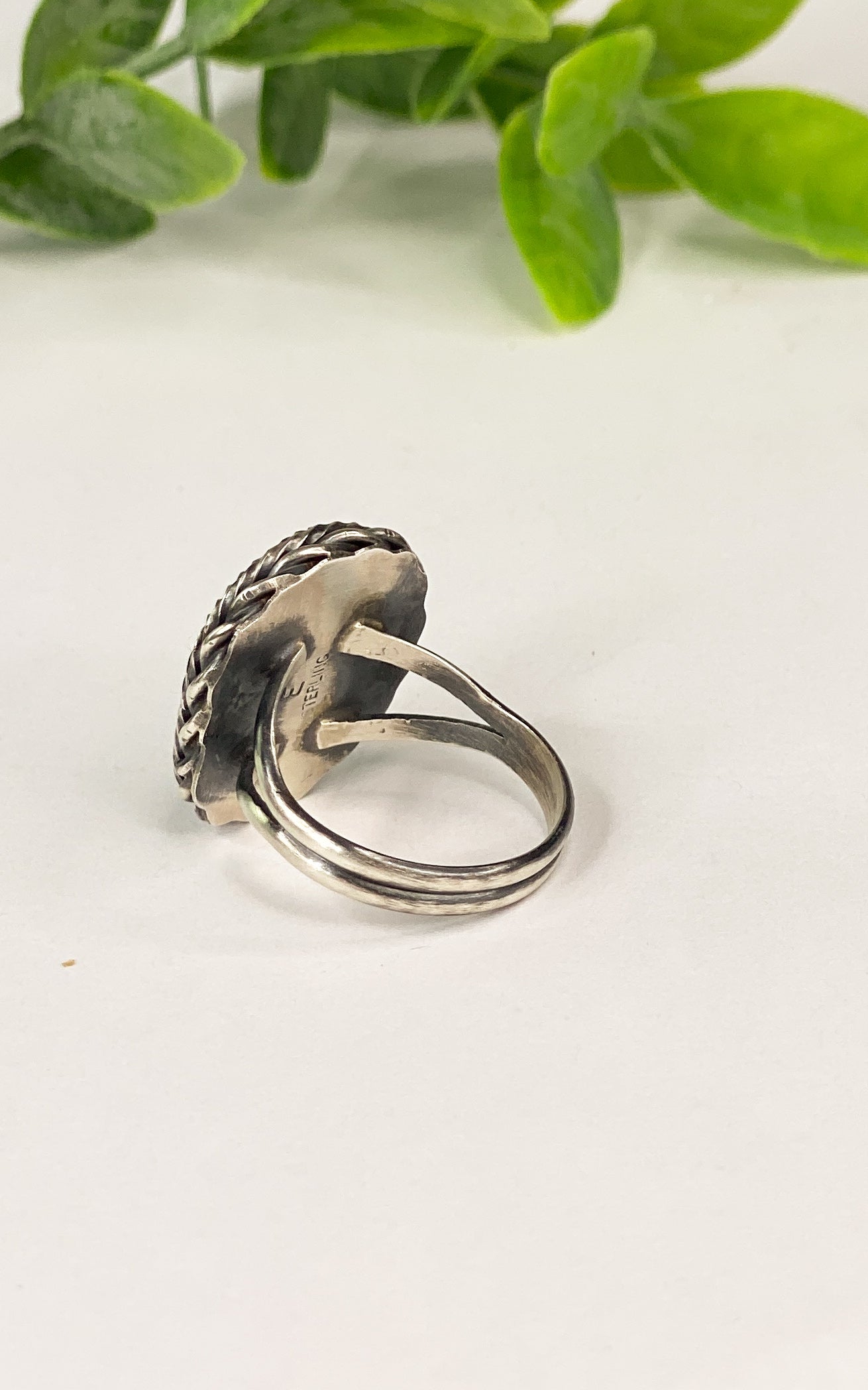 Eli Skeets Turquoise Ring