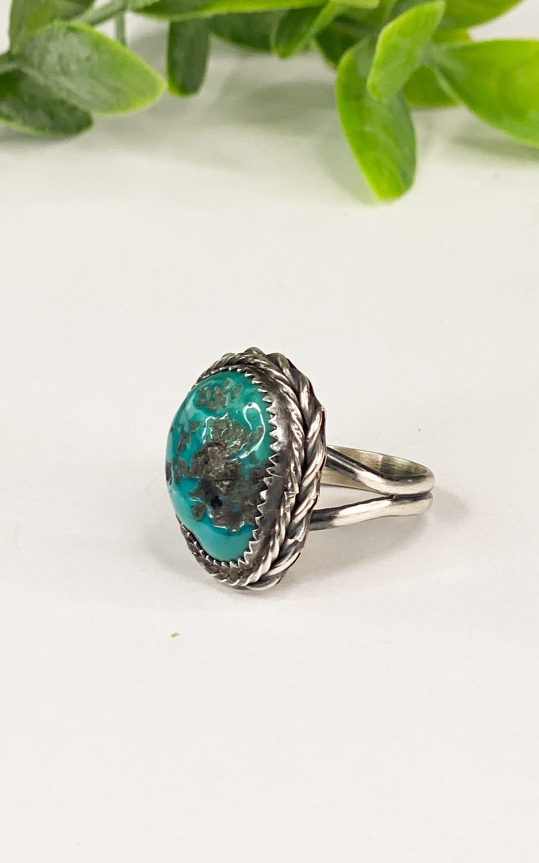 Eli Skeets Turquoise Ring